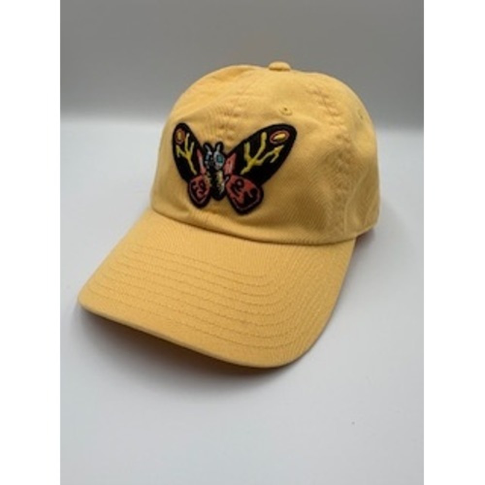 AMERICAN NEEDLE Godzilla Mothra Baseball Cap Yellow Toho Kaiju Movie Hat